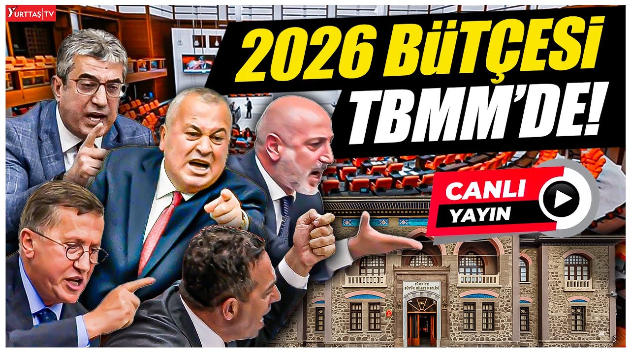 TBMM'de 2026 yılı b&uuml;t&ccedil;e g&ouml;r&uuml;şmeleri! #canlıyayın