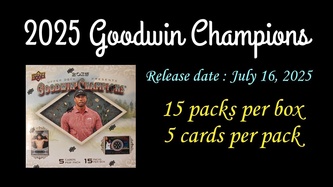 2025 UPPER DECK GOODWIN CHAMPIONS IS A FUN PRODUCT. DID I HIT A FUTURE MMA CHAMPS ?