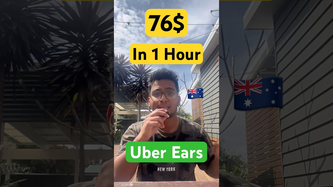 76$ in 1 Hour doing Uber Eats in Australia 🇦🇺