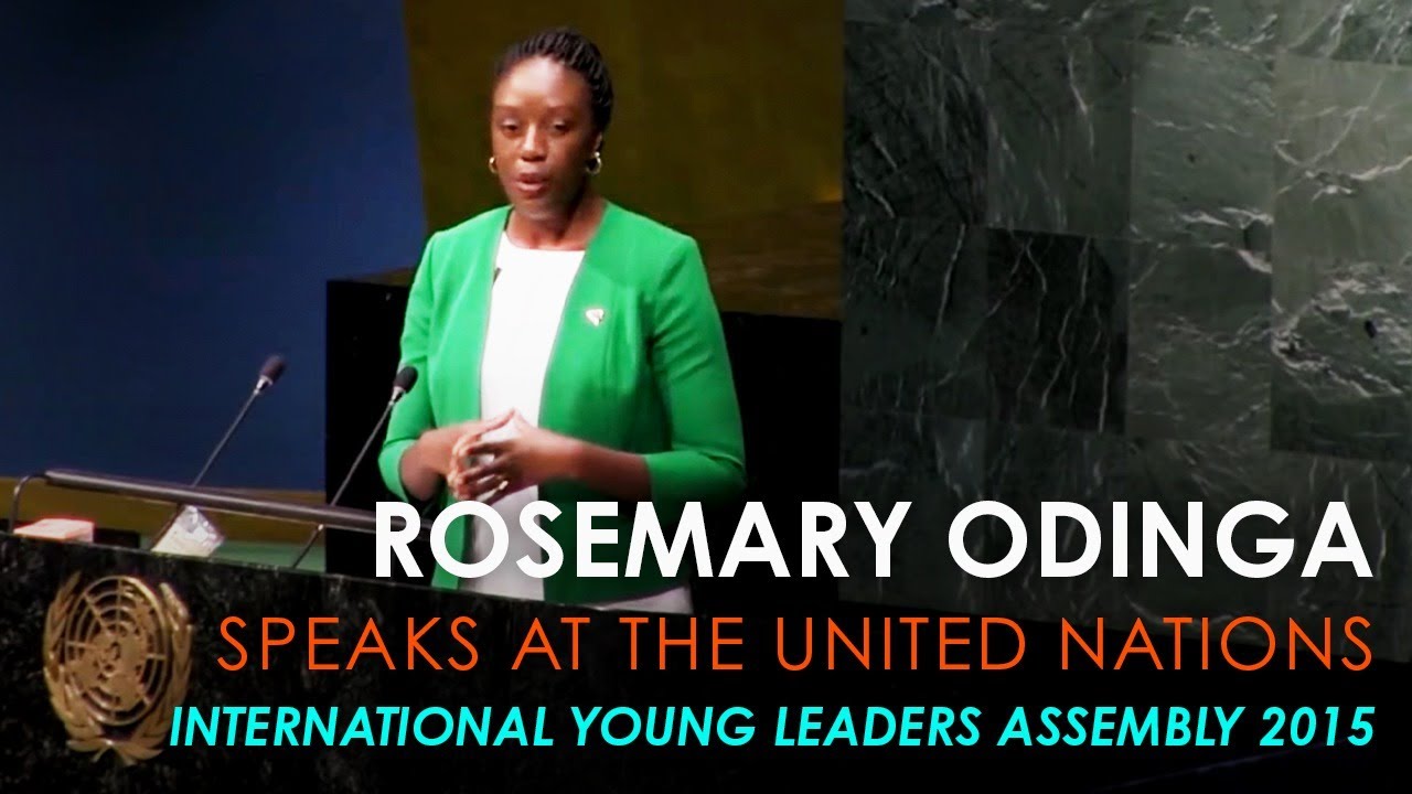 Rosemary Odinga | International Young Leaders Assembly 2015 | United Nations Headquarters