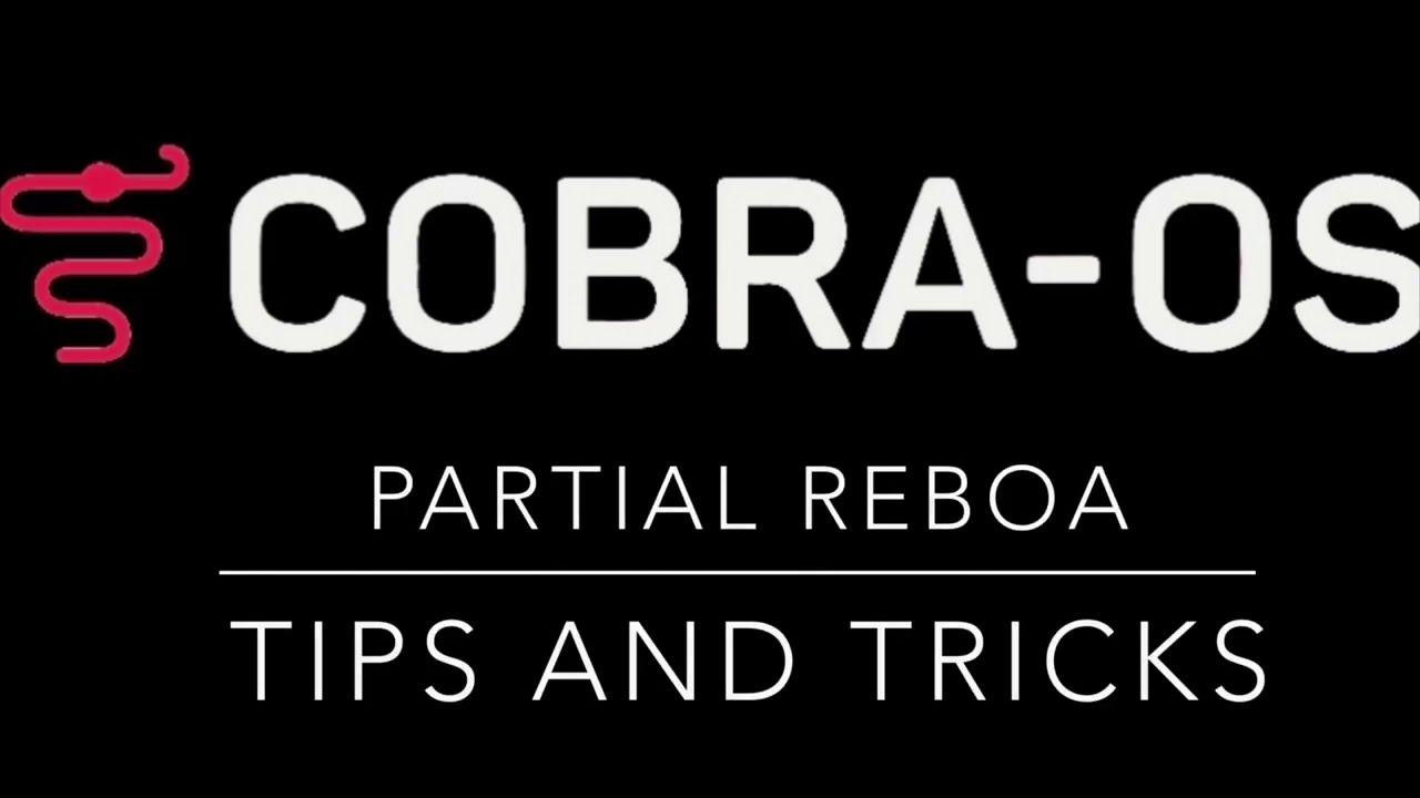 Partial REBOA with the COBRA-OS&trade;
