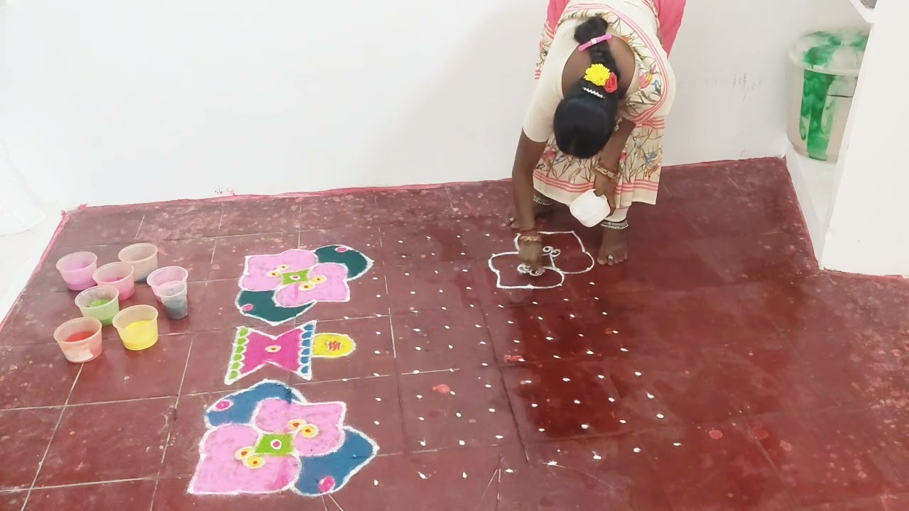 🦜🙏 fullvideo daily#Munieswari-7#சிவன்designs#12#12#நேர்புள்ளி#kolam#videos#muggulu#