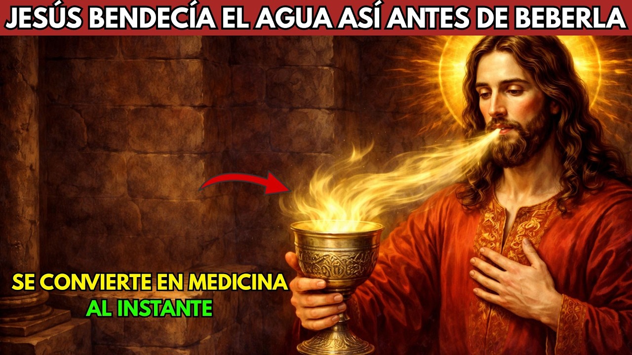 Las 2 Palabras Sagradas Que Jesús Usaba Para Convertir El Agua En Medicina Espiritual