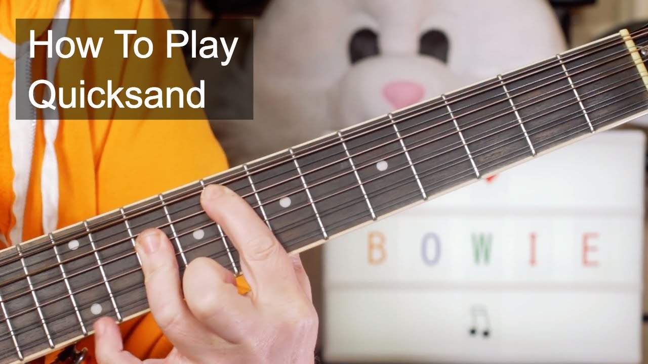 'Quicksand' David Bowie Acoustic Guitar Lesson