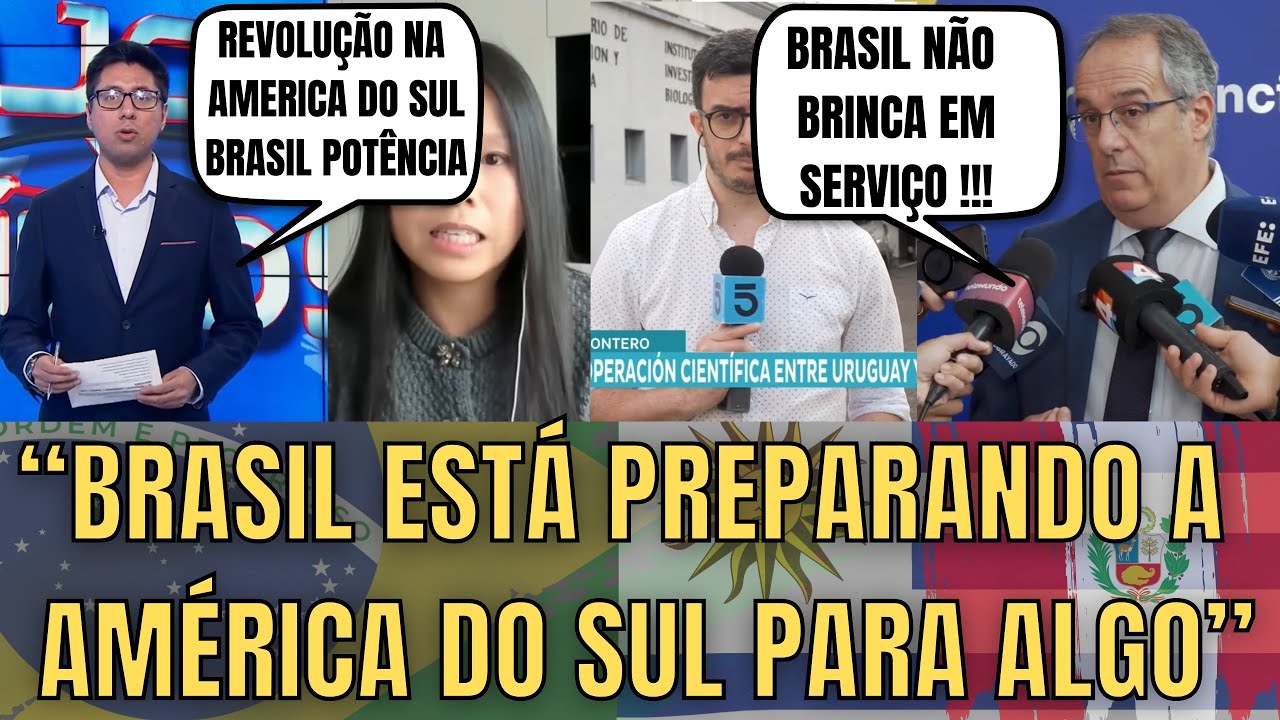 Brasil Fecha Acordos Estratégicos: Peruanos E Uruguaios Exaltam A Postura Do Brasil 