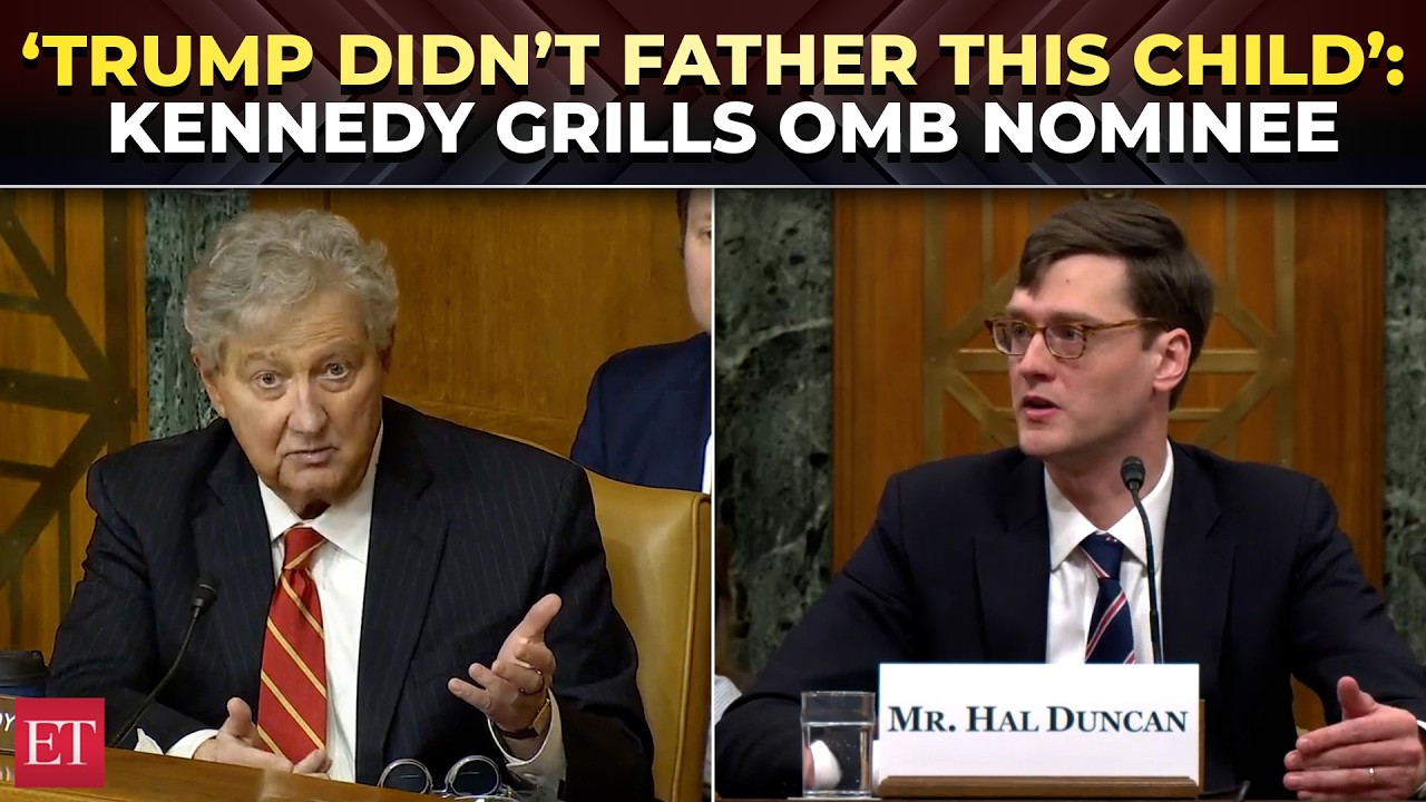 &lsquo;Govt spends $25M to study if man can breast feed&rsquo;: Kennedy&rsquo;s hypothetical stuns Trump&rsquo;s OMB nominee