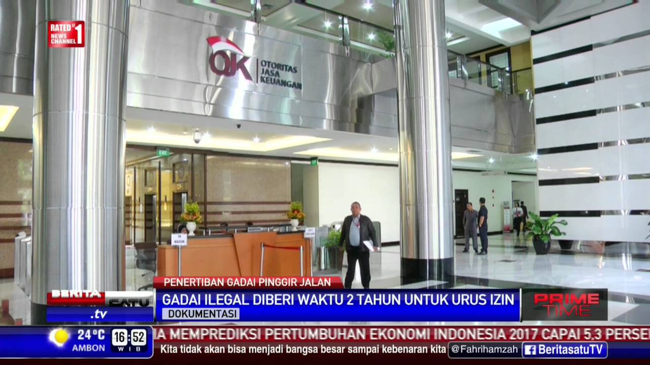 Gadai Pinggir Jalan Diberi Waktu 2 Tahun untuk Urus Izin