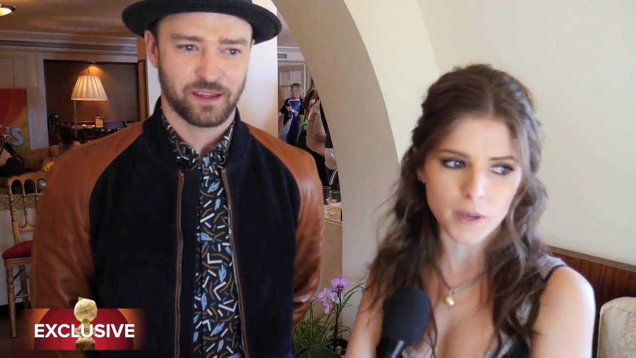 Anna Kendrick & Justin Timberake HFPA Interview Cannes