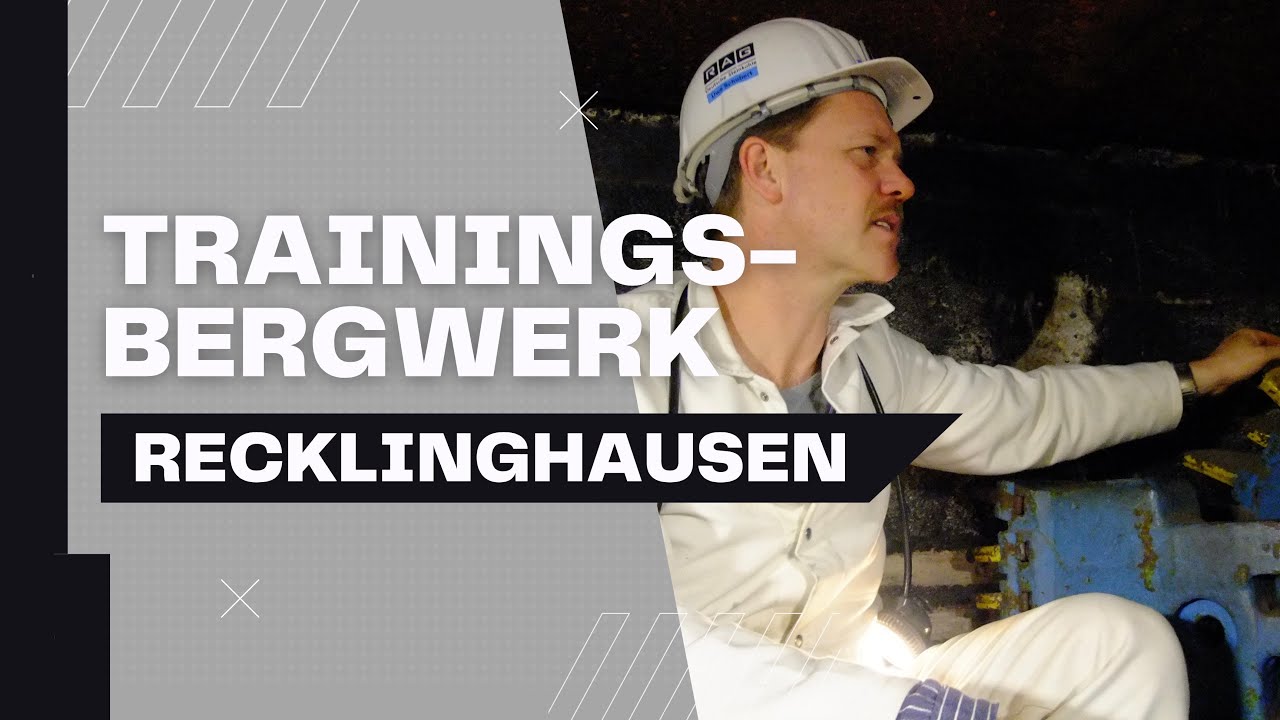 Trainingsbergwerk Recklinghausen | Grubenfahrt | Ruhrgebiet | Unter Tage