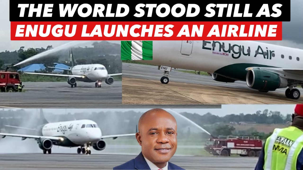 ENUGU RAISES THE BAR IN NIGERIA ONCE AGAIN WITH THE LAUNCH OF ENUGU AIRLINE 🇳🇬
