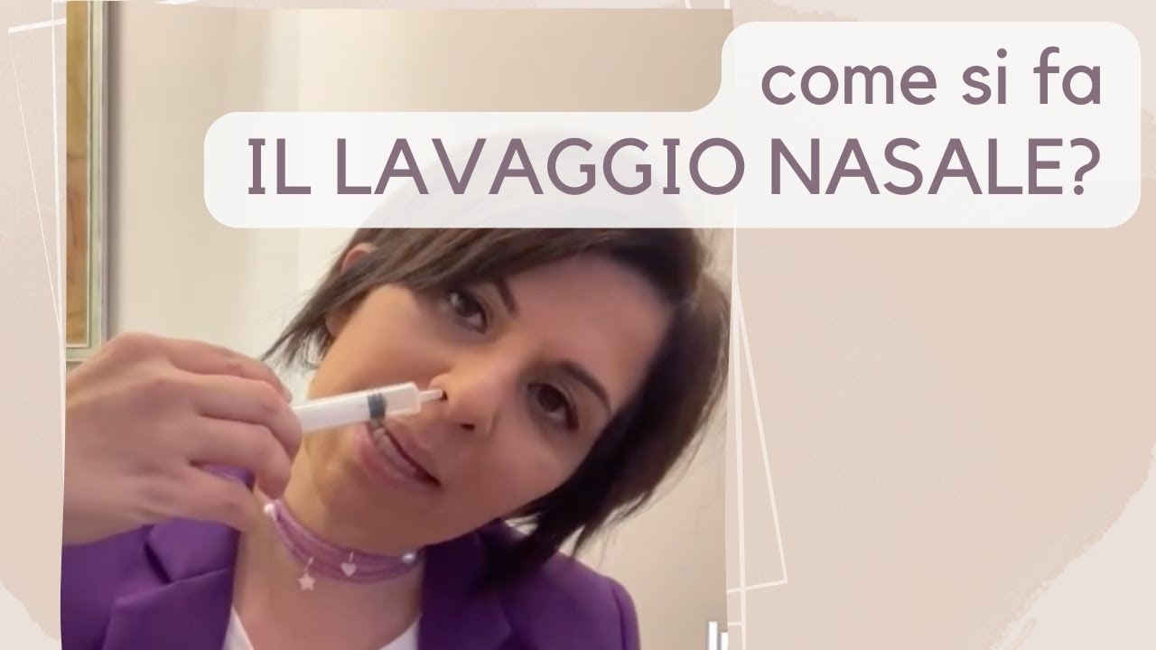 I LAVAGGI NASALI