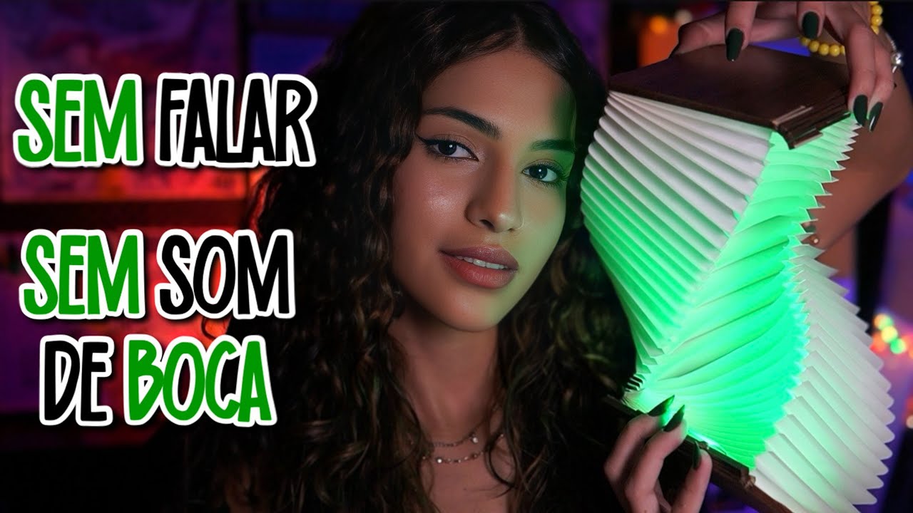 ASMR sem FALAR e sem SONS de BOCA — Descanso Garantido 😴