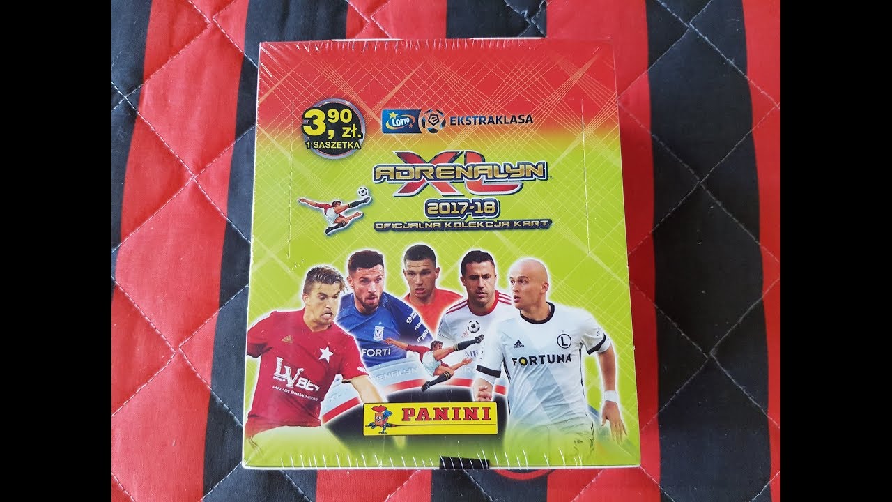 HIT!!! LOTTO EKSTRAKLASA 17/18 - UNBOXING DISPLAY BOXA - SZOK!!! 2 KARTY TOP MISTRZ!!!