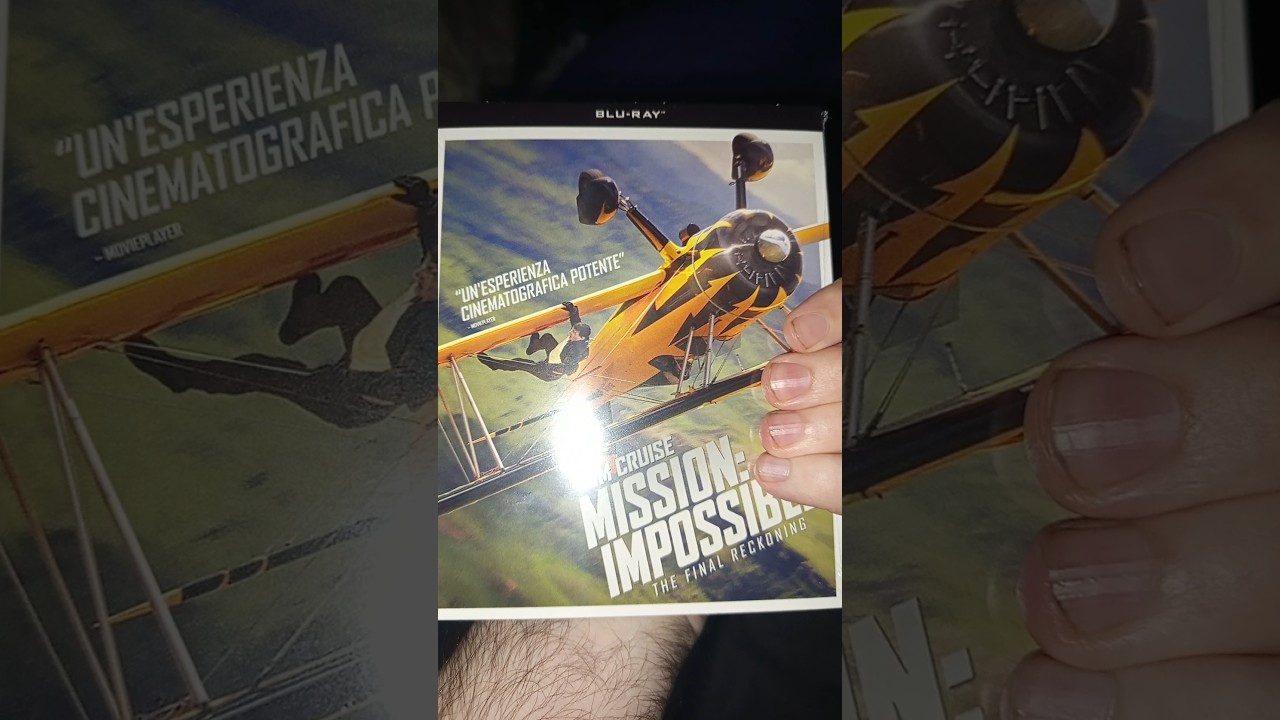 #missionimpossible #tomcruise #bluray #unboxing #missionimpossiblethefinalreckoning #vingrhames