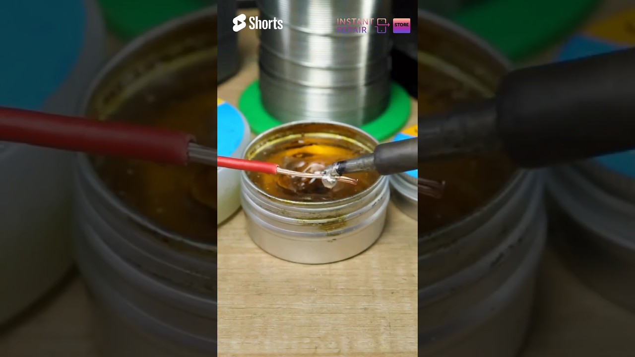 How To Use Solder Paste | Short Video #soldering #shorts