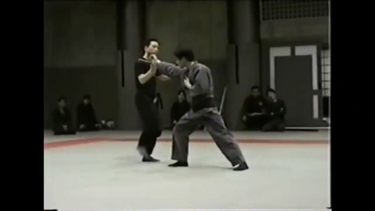 Someya, Nagase, Nakadai, Yabunaka & more Tokyo Budokan keiko 1997 Jojutsu & taijutsu