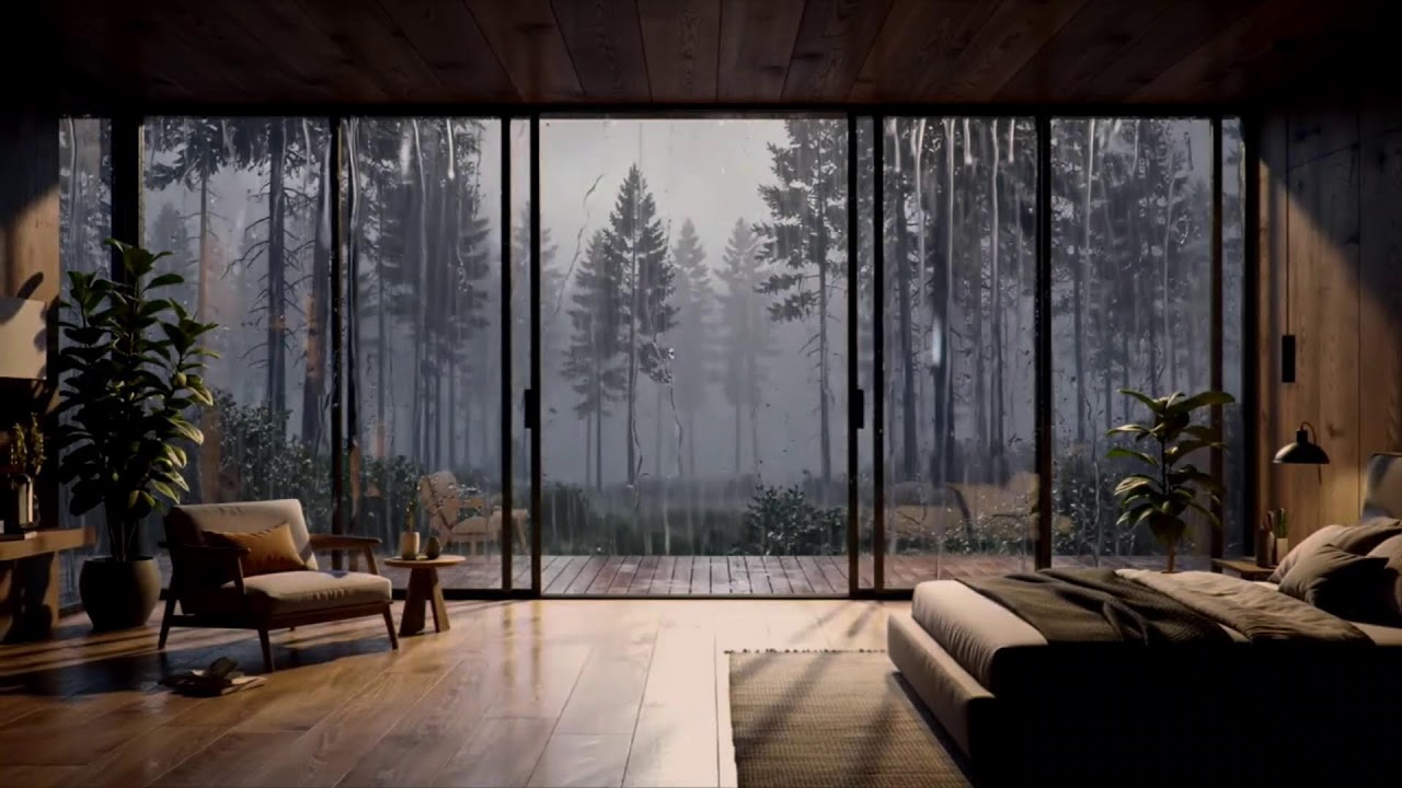 Deep Sleep Guaranteed: The Ultimate Rain & Piano Bedroom Soundscape