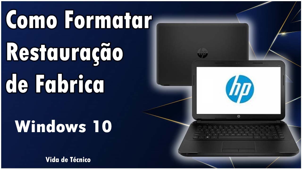Como Formatar Notebook HP 246 G5
