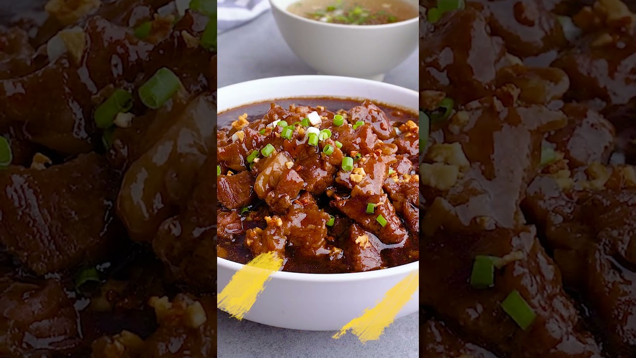 This Filipino braised beef stew is everyone&rsquo;s comfort food! Check the full recipe here &uarr;&uarr;&uarr;