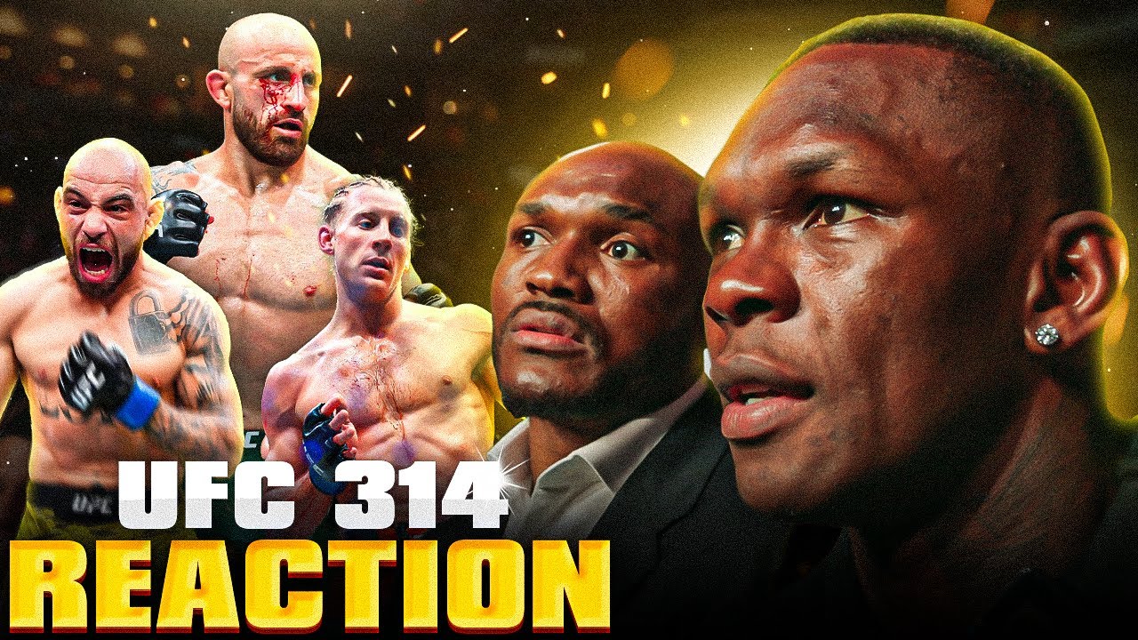 Исраэль Адесанья и Камару Усман реагируют на безумный платный просмотр UFC 314
