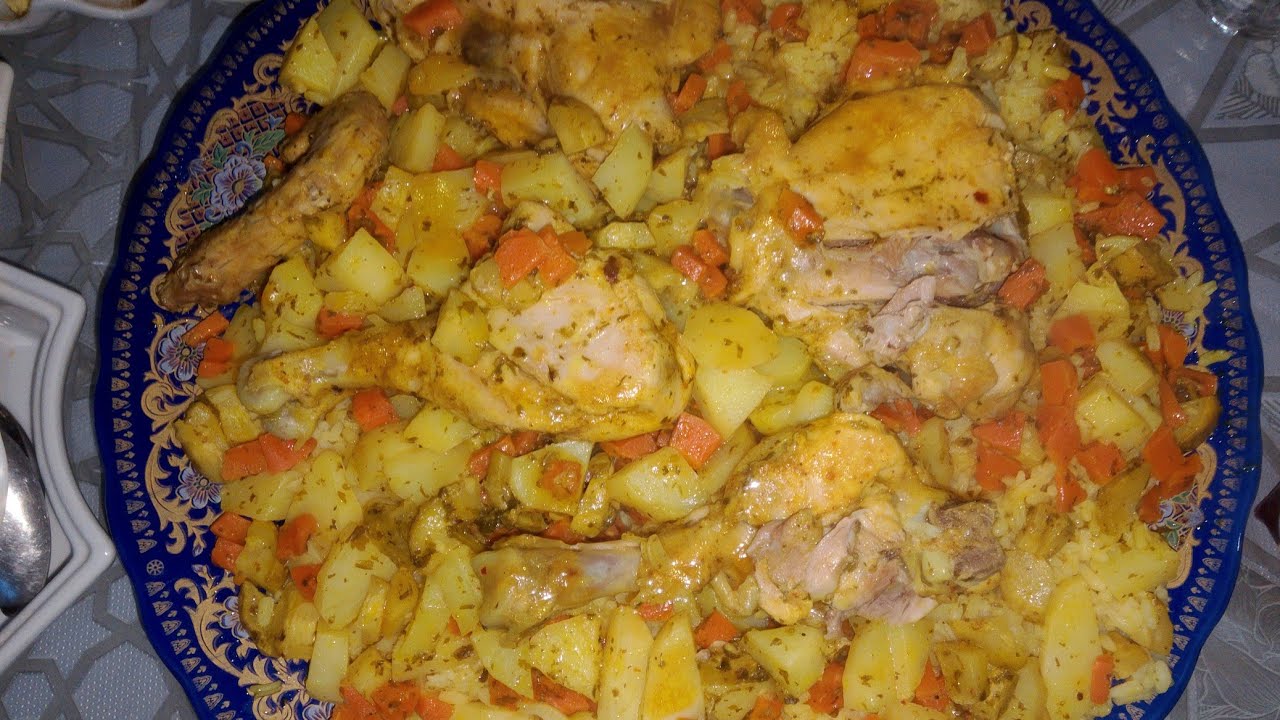 مقلوبة بدجاج وروز بهاد الطريقة ستجعلكم تستغنون عن اي طريقة اخرى 😋