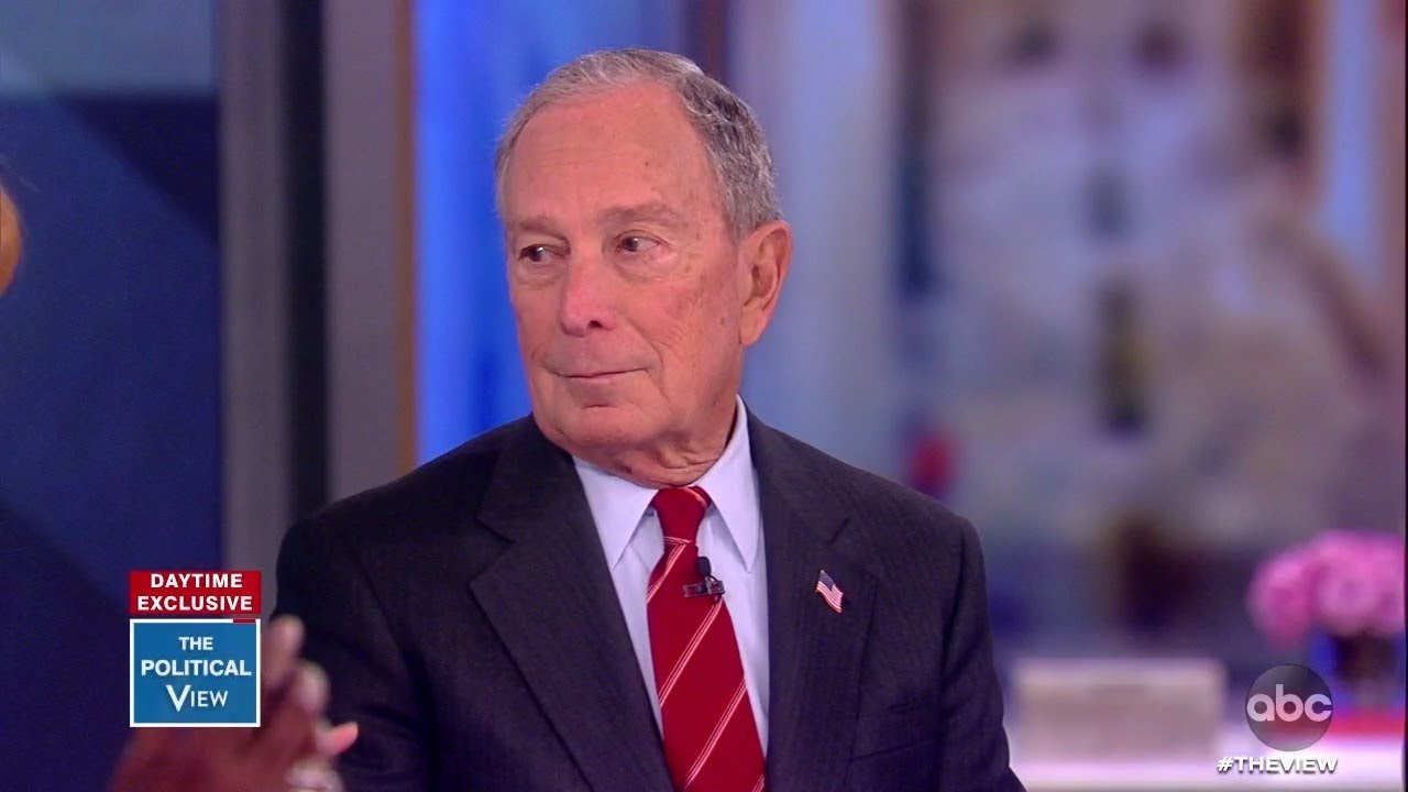 Bloomberg Talks Taxing Big Corporations, Vaping, and Trump's Name Calling | The View