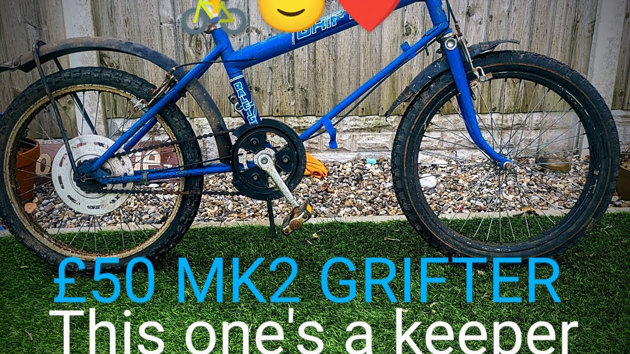 INTRODUCING MY &pound;50 RALEIGH GRIFTER.. 🙂🚴😯.. this one's a keeper