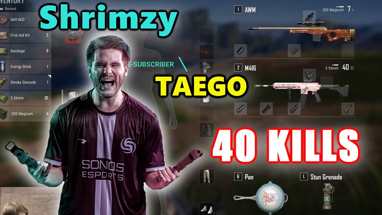 Soniqs Shrimzy, KatContii, Ashleykan & Cocolily - 40 KILLS - TAEGO - M416 + AWM - SQUAD - PUBG