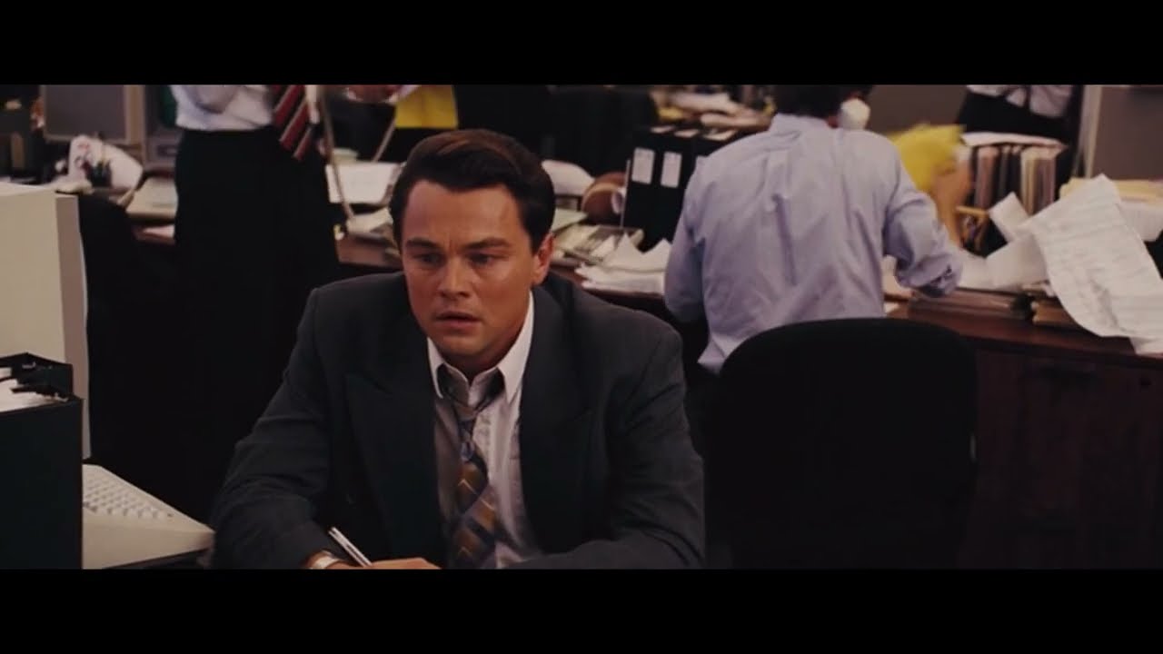 The stock market crashes - The Wolf of Wall Street (2013) - Scene