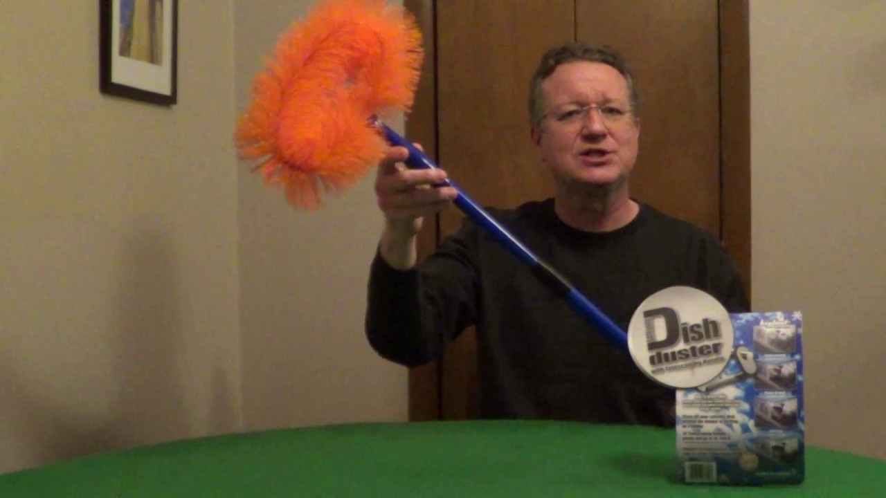 Remove Snow from a Satellite Dish - Dish Duster