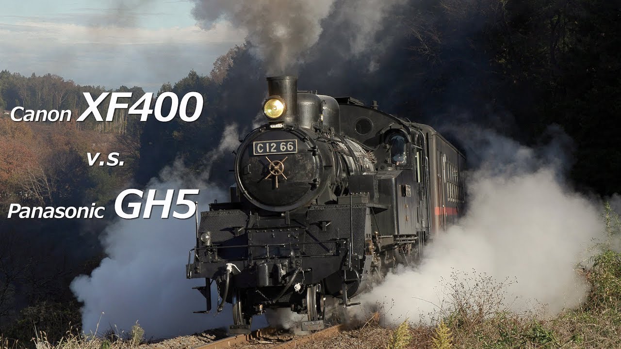 Canon XF400 v.s. Panasonic DC-GH5 、4K60Pの比較