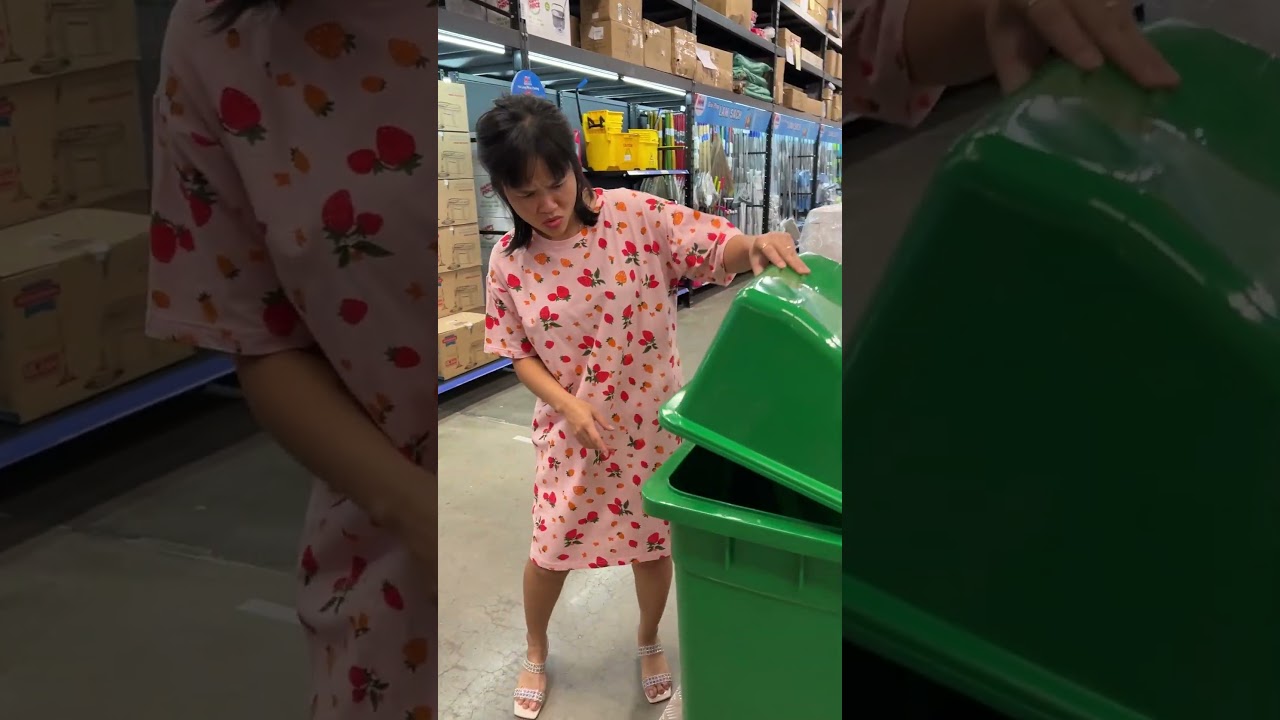 Chọn Th&ugrave;ng R&aacute;c Theo Sở Th&iacute;ch , trash can Favorite,nono#short