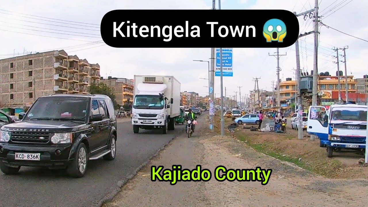Wow 😱, Kitengela Town is so big, booming Real estate in Kajiado County.
