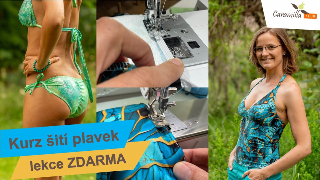 Jak &scaron;&iacute;t plavky - kurz &scaron;it&iacute; plavek