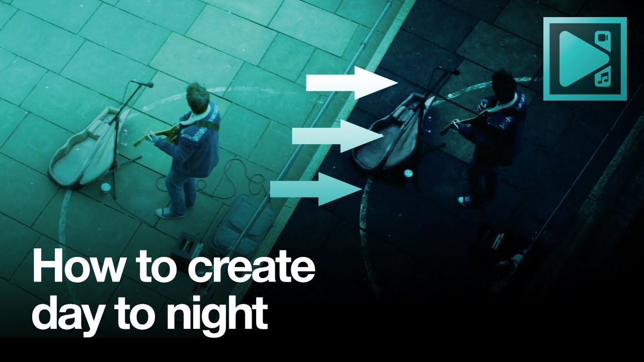 How to turn day into night in a video using VSDC FREE Video Editor