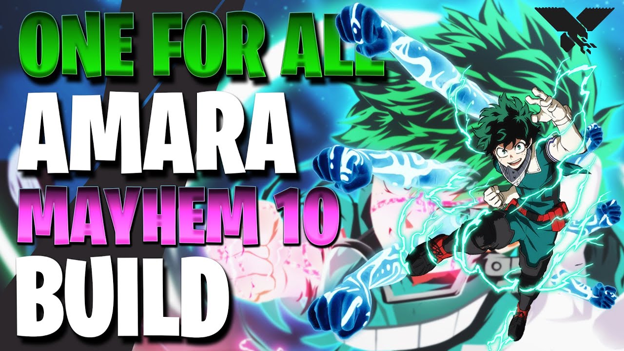 ONE FOR ALL MELEE AMARA BUILD FOR MAYHEM 10! BORDERLANDS 3 THEMATIC BUILDS!