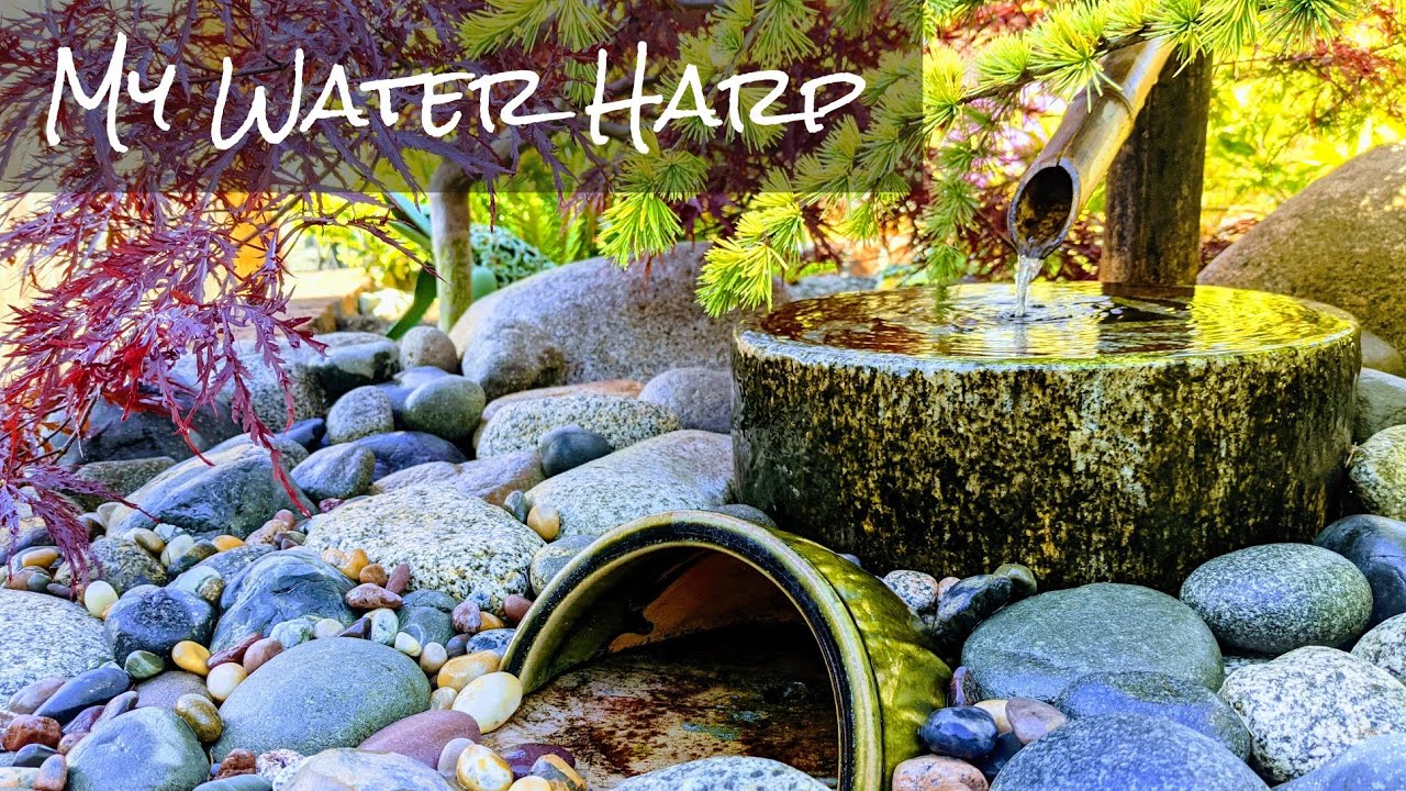 My Water Harp (Suikinkutsu): A Stroll Through Our Garden!