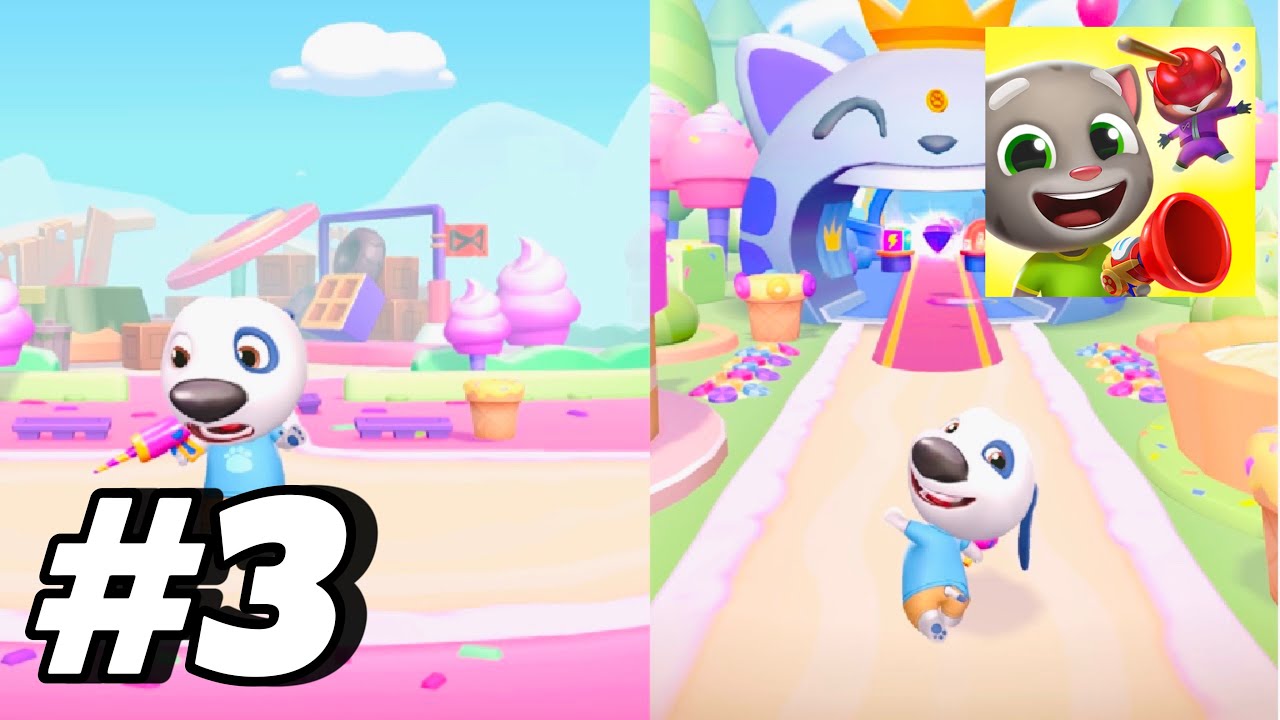 Talking Tom Blast Park Explore the Brand-New World and Unlock Powerful Weapons Walkthrough Part 3