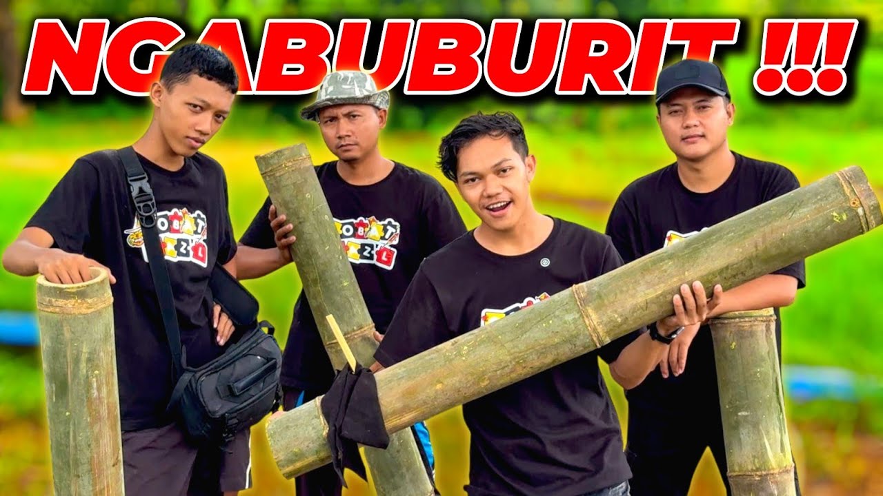 AMBIL BAMBU PETUNG UNTUK BIKIN MERIAM BUMBUNG !!!