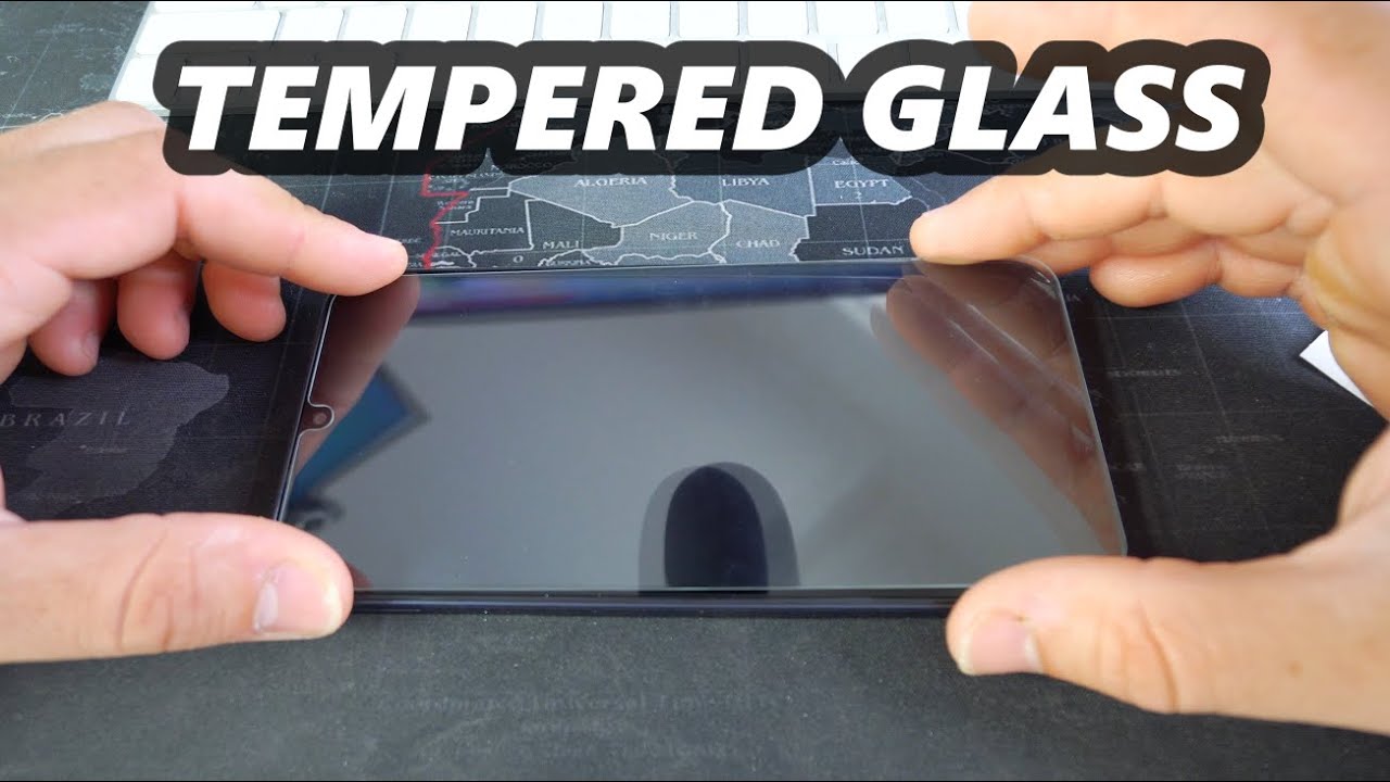 Samsung Galaxy A15 — как установить защитное стекло на экран