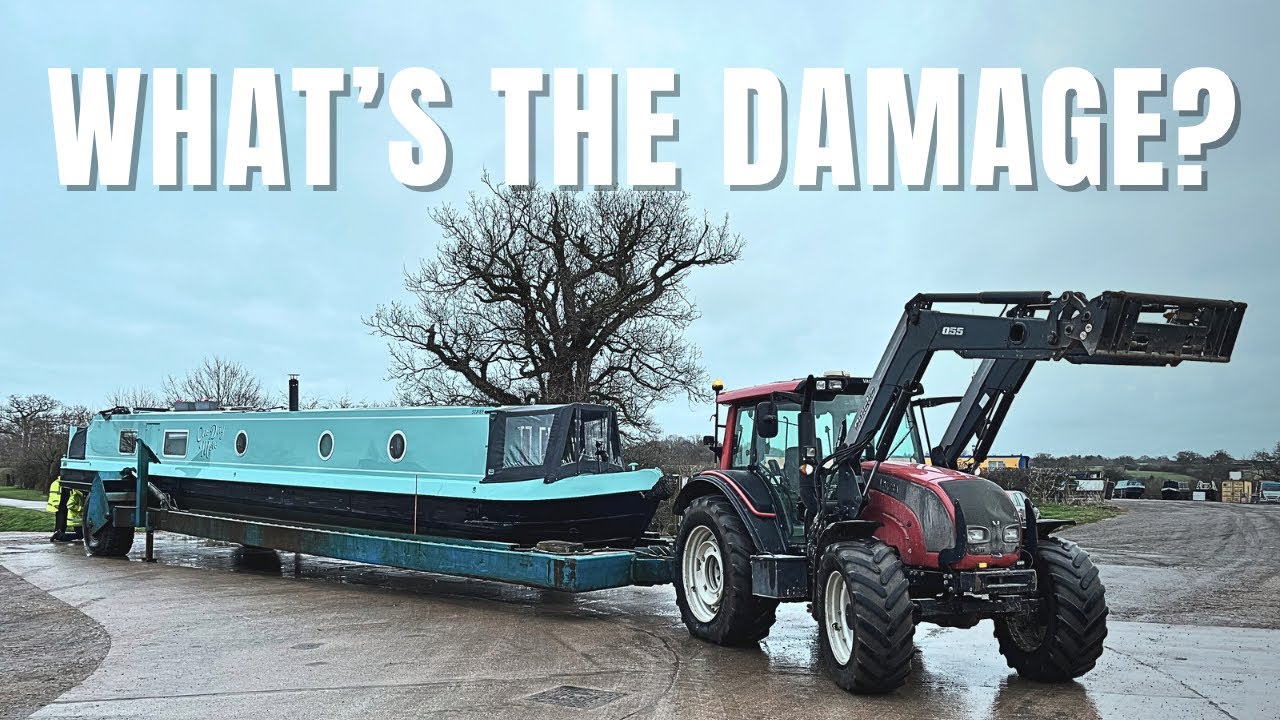 Our NARROWBOAT HOME Is Out Of The Water | CANAL ADVENTURES Gone Wrong Ep 60