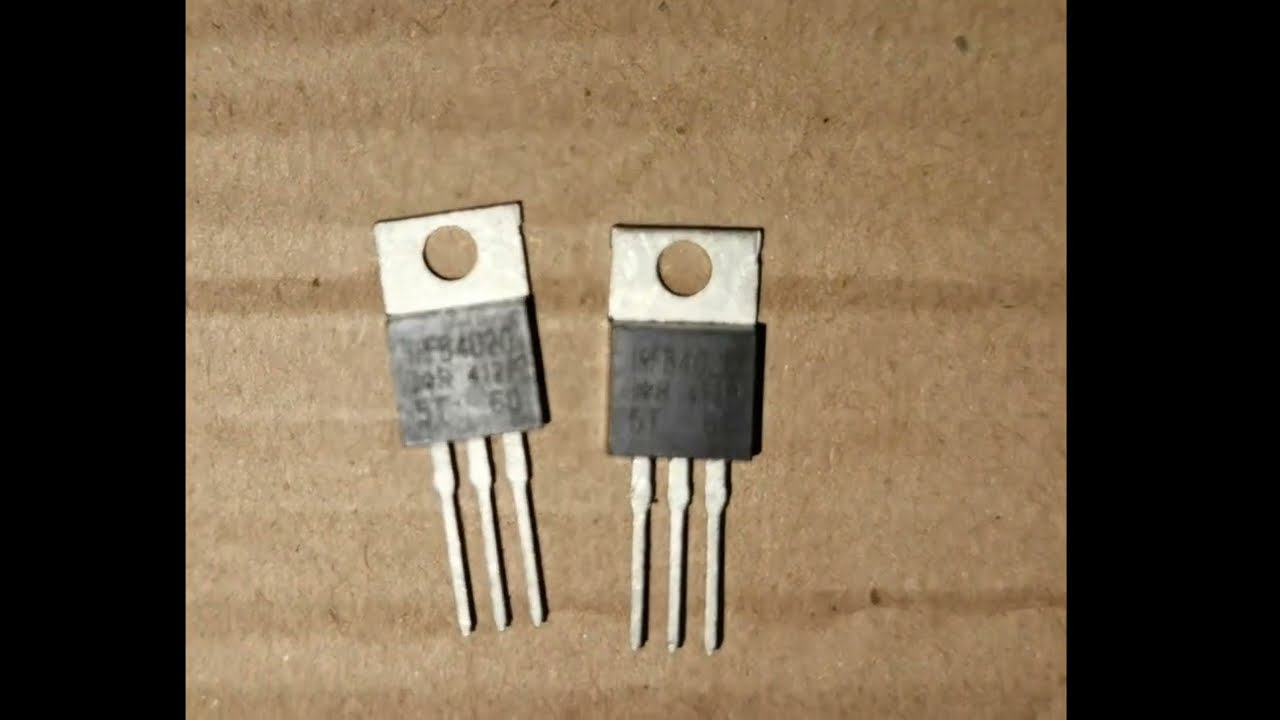 Поддельные транзисторы  irfb4020, irf640 c ALI