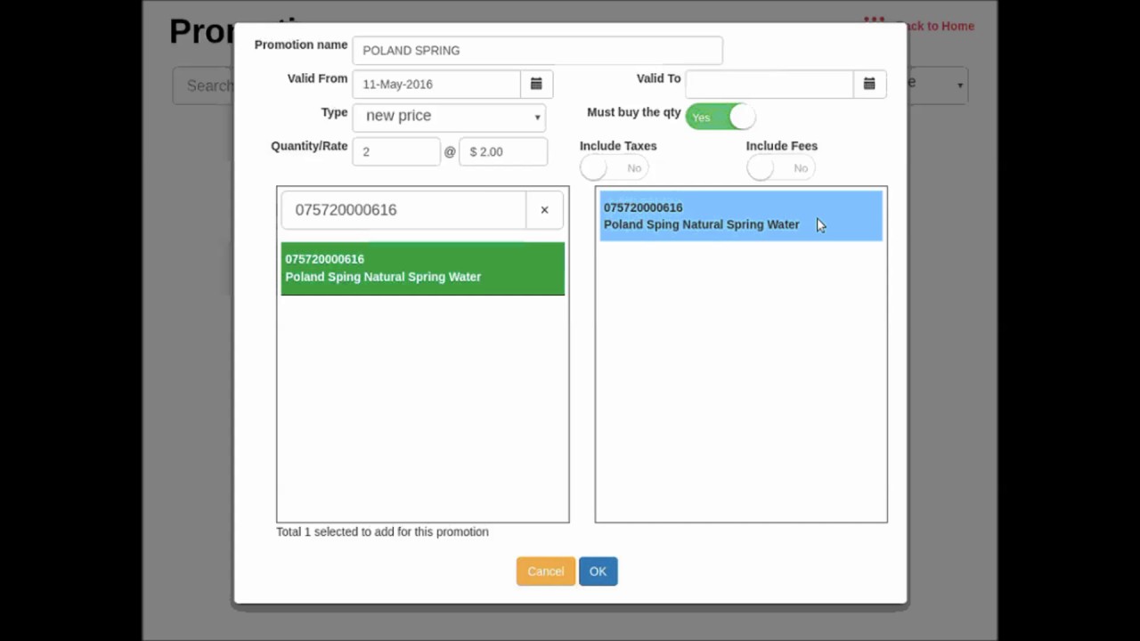 How to Create a Promotion / Discount on NRS POS (Point of Sale) System