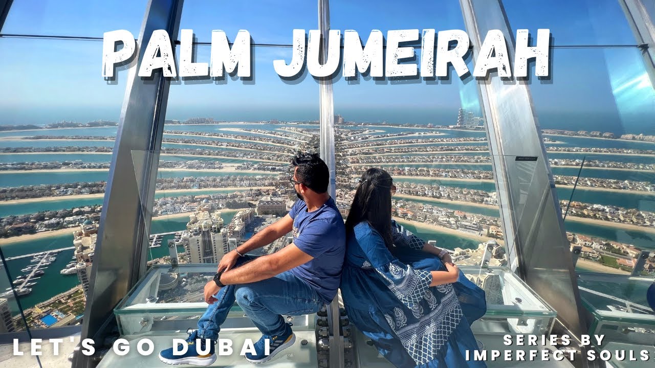 360 Degree View of Palm Jumeirah | Jumeirah Walk | Dubai Marina | Atlantis | Vlog #104