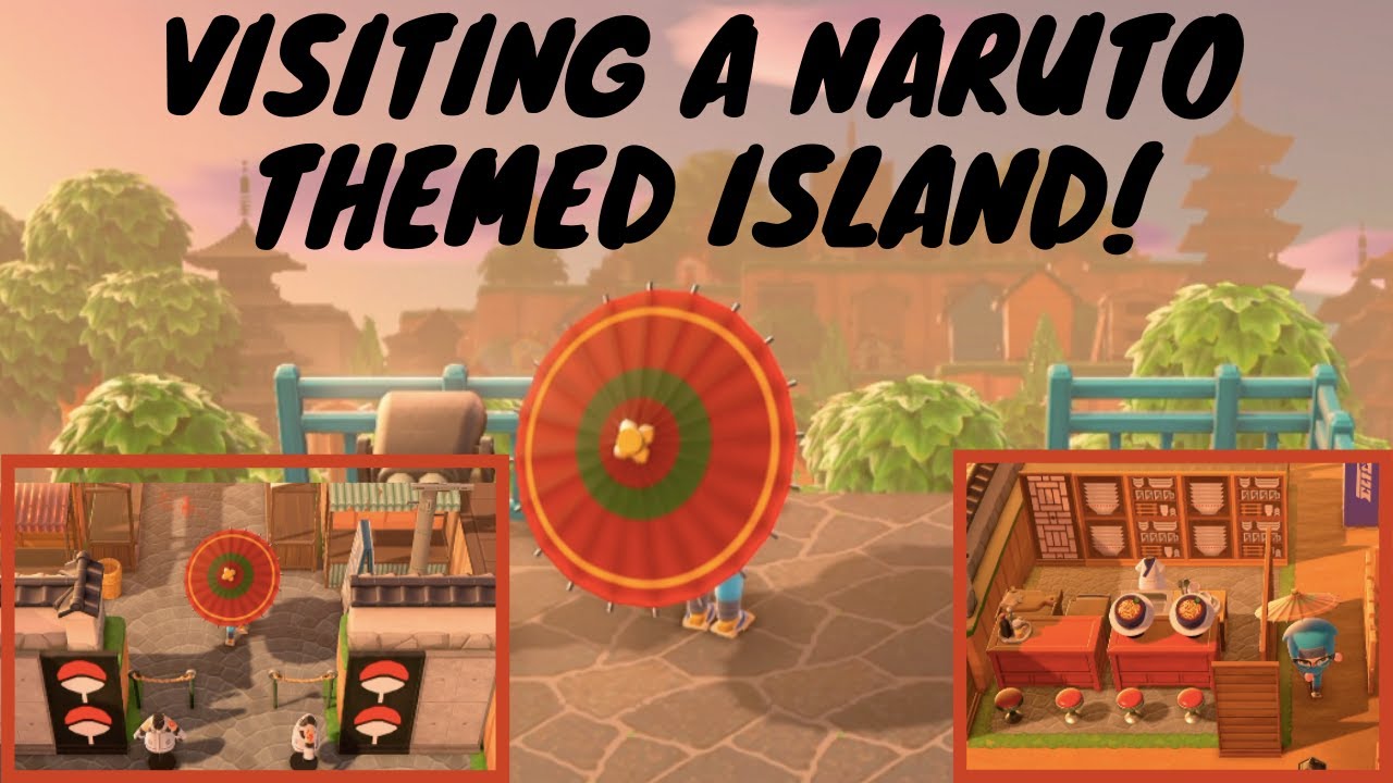 Visiting A Naruto Themed Island! | Animal Crossing New Horizons