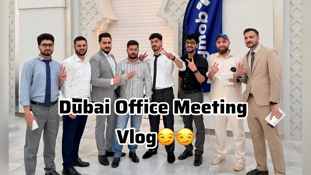 Dubai Office Meeting Vlog 😏//Dubai Vlog 2026 