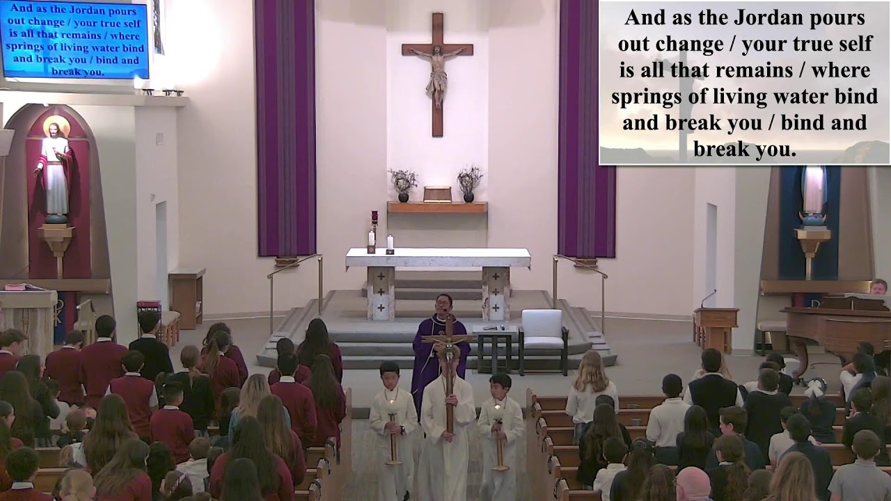 Mass at St. Joseph Catholic Church