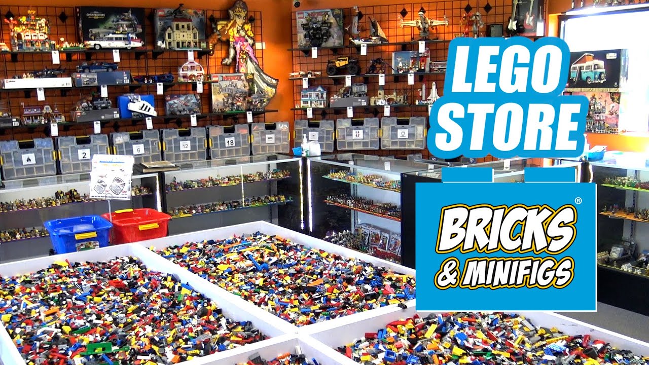 Tour Bricks & Minifigs LEGO Store in Wheaton, Illinois