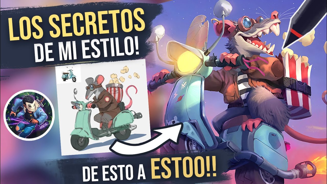 Los SECRETOS de mi estilo para crear personajes! - Explicado por Jotadé