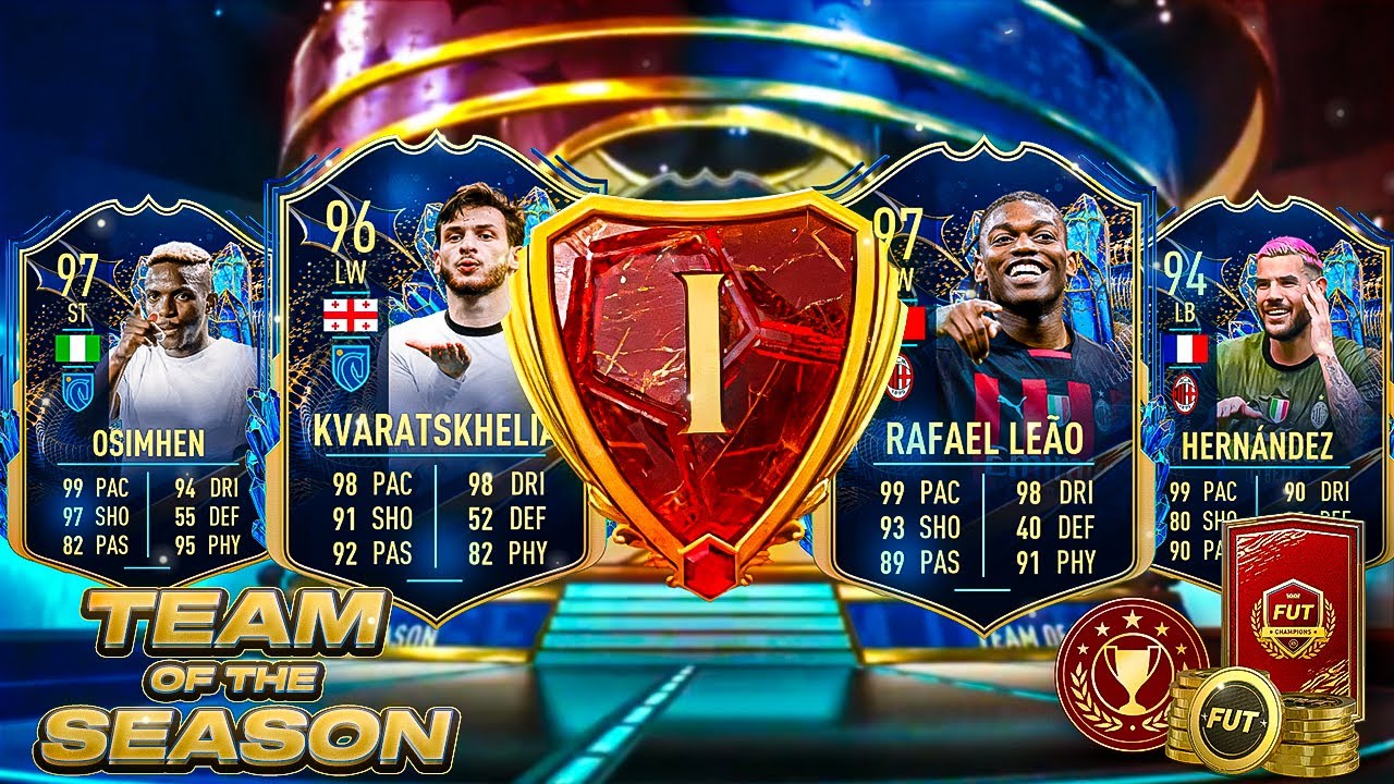 INSANE 20-0 RANK 1 SERIE A TOTS REWARDS! (ITALIAN LEAGUE TEAM OF THE SEASON) #fifa23